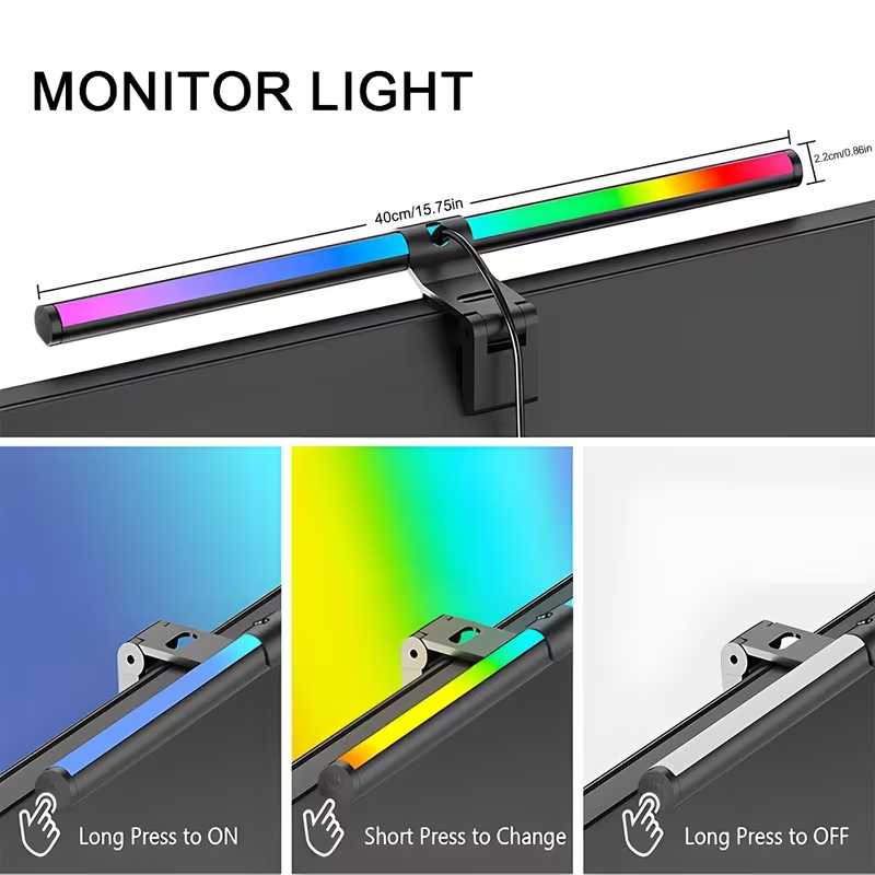 LED-Monitor-Lichtleiste 30cm 4 – Setup Desk Monitor Bewertung und Preis
